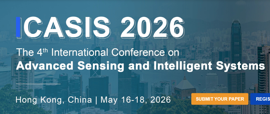 ICASIS 2026 — Advanced Sensing & Intelligent Systems